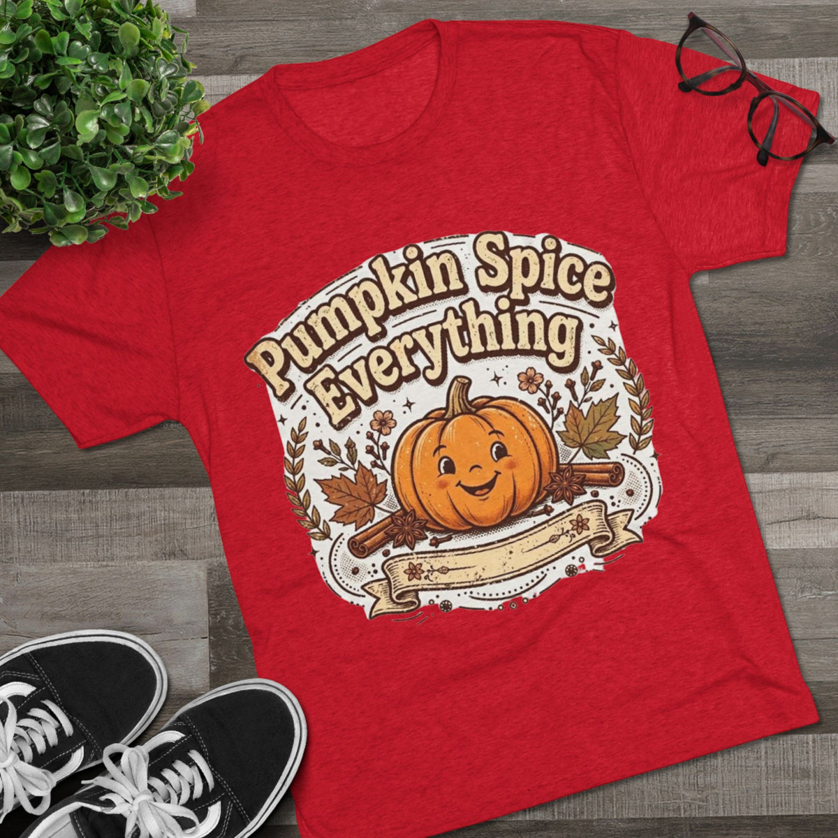 Pumpkin Spice Everything Tee — Fall Pumpkin Autumn Shirt