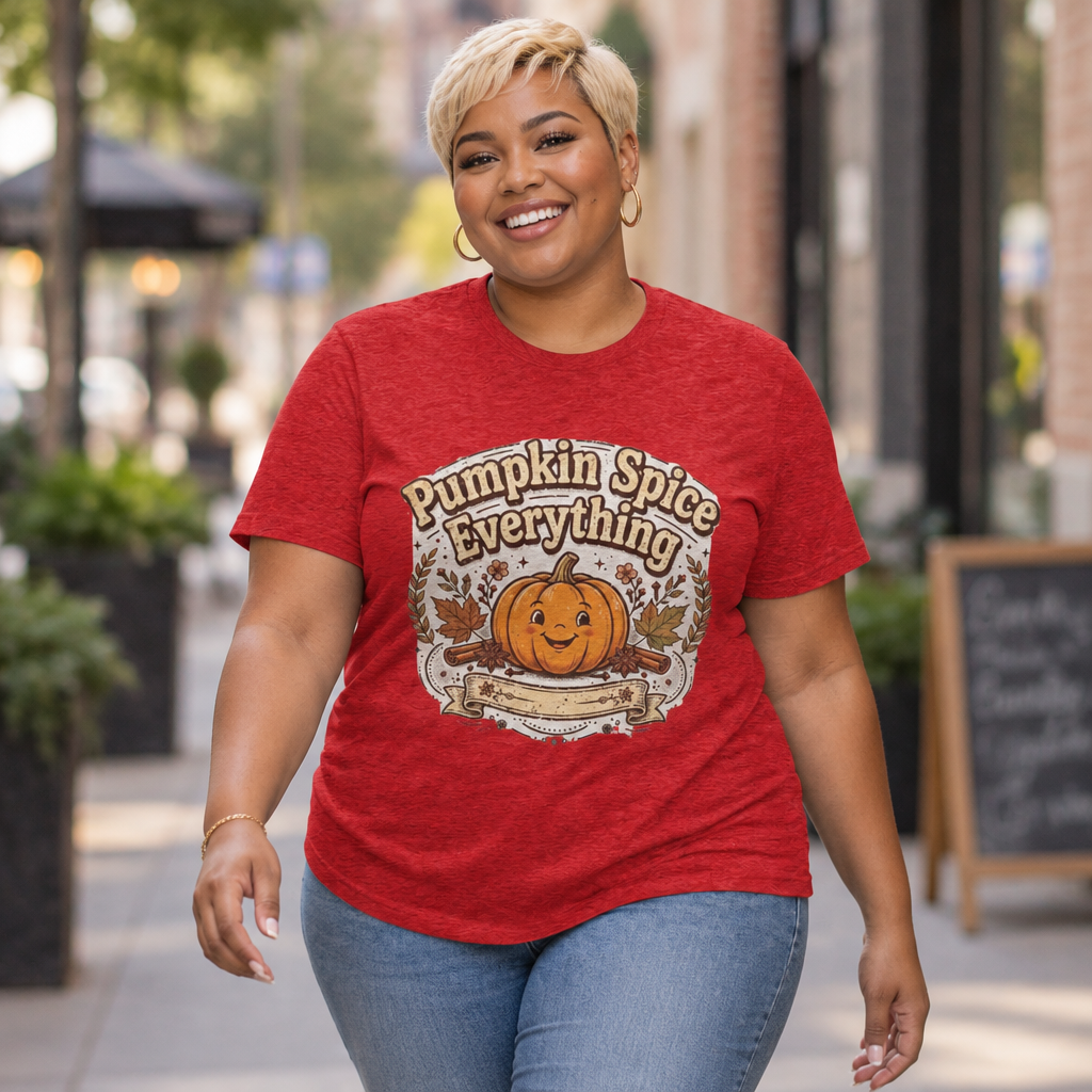 Pumpkin Spice Everything Tee — Fall Pumpkin Autumn Shirt